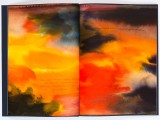 Das Buch Hiob, 17. Kapitel, Pigmenttusche auf Btten, 53 x 40 cm, 16 Seiten
