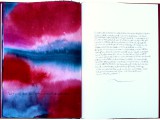 Das Buch Hiob, 26. Kapitel, Pigmenttusche auf Btten, 53 x 40 cm, 16 Seiten